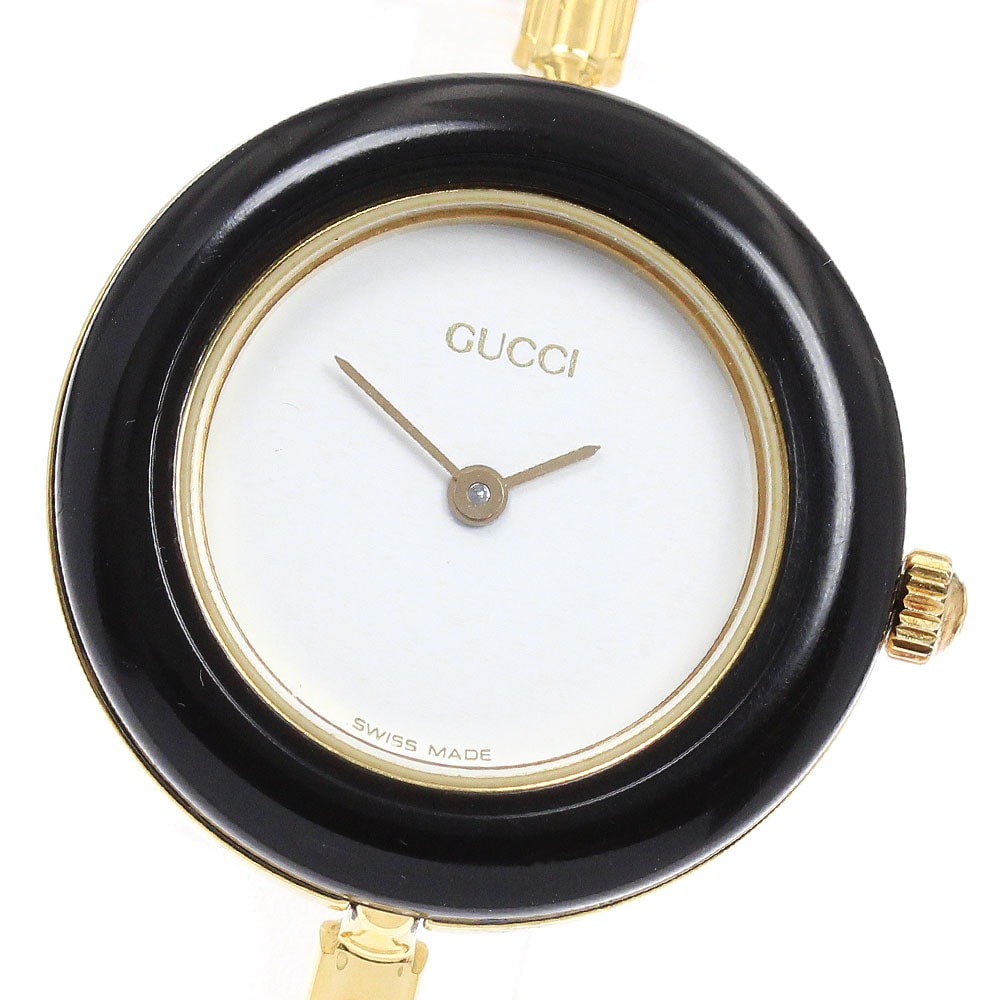 ★内箱付き グッチ チェンジベゼル  11/12.2 レディース 【中古】