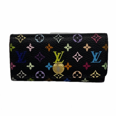 ★SALE【6ce6343-k】ルイヴィトン キーケース モノグラム・マルチカラー ミュルティクレ4 M93732 グルナード【中古】レディース