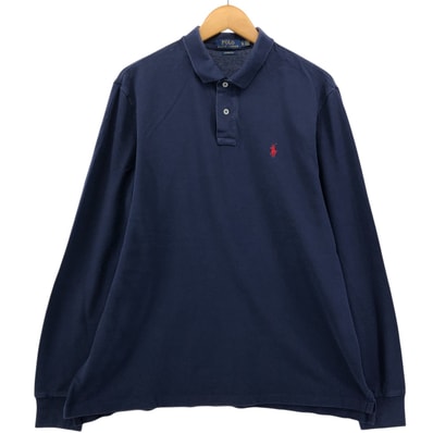 古着 ラルフローレン Ralph Lauren POLO RALPH LAUREN CLASSIC FIT 長袖 ポロシャツ メンズXL相当/eaa575711