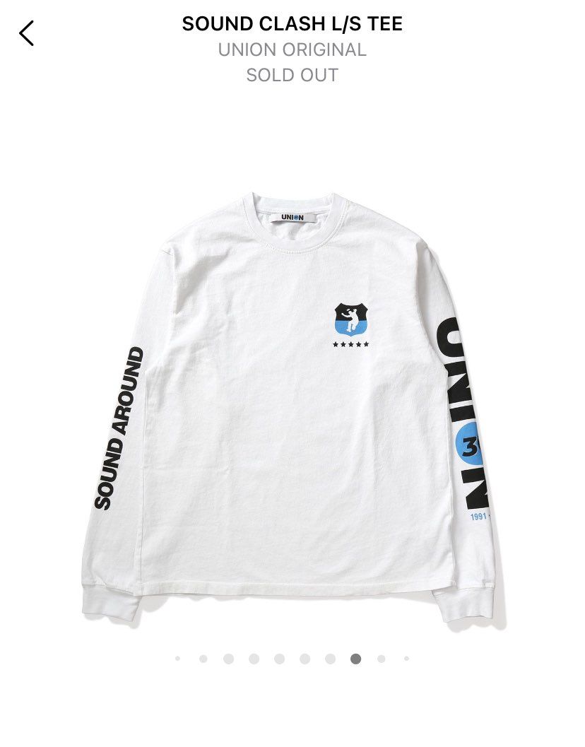 union sound crash L/S tee