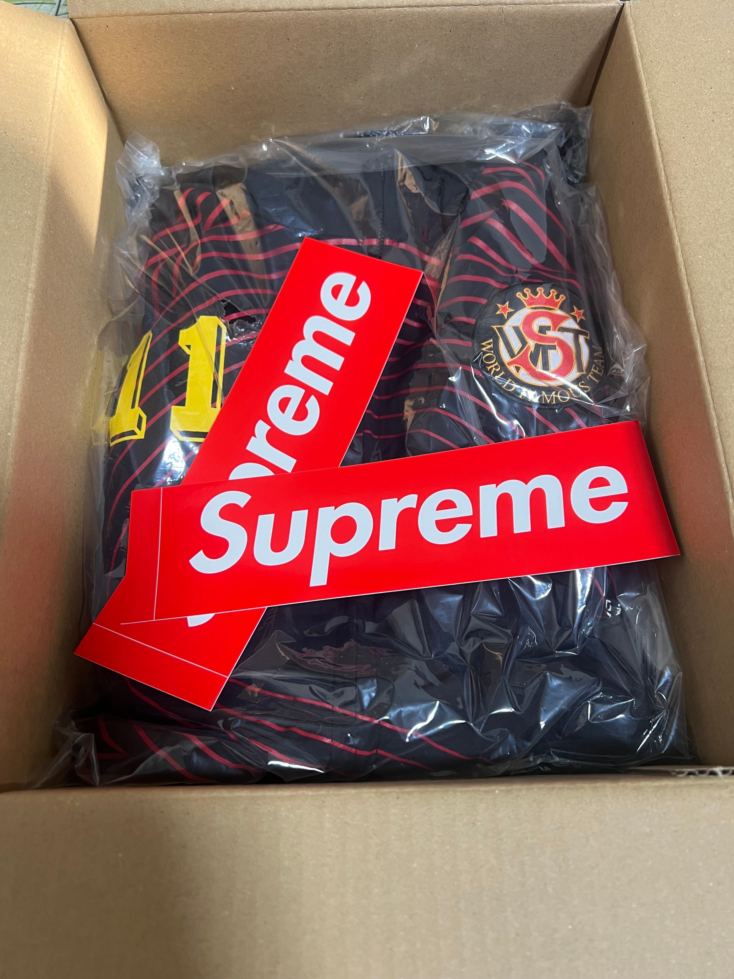 Supreme S Logo Track Jacket "Black"