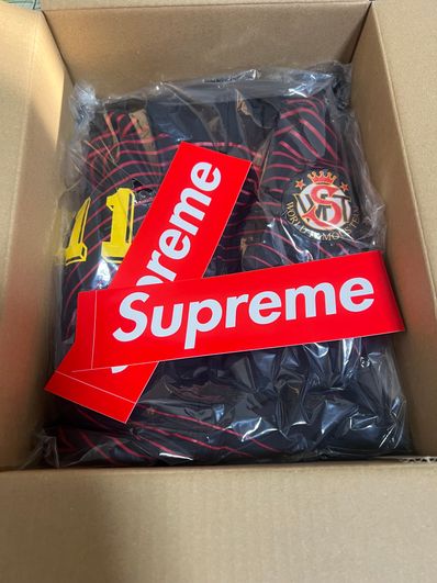 Supreme S Logo Track Jacket "Black"