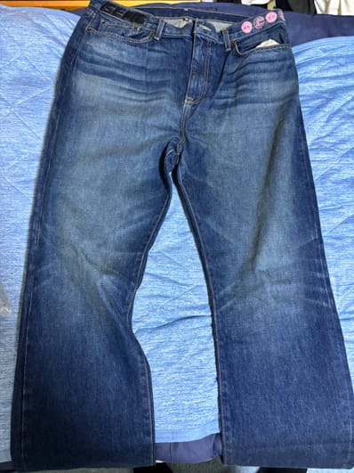 Travis Scott Cactus Jack For Fragment From Our Minds Denim Pant "Blue"