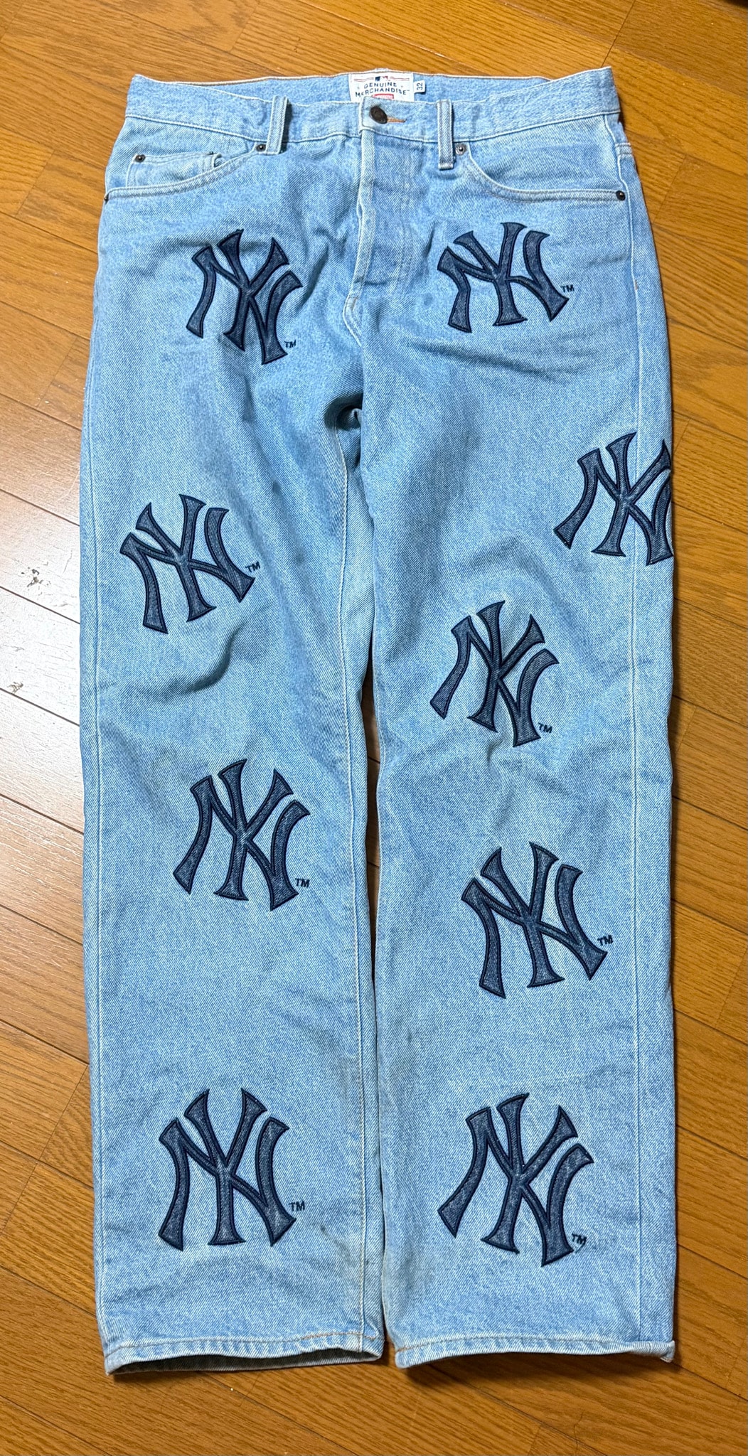 Supreme New York Yankees Regular Jean "Blue"