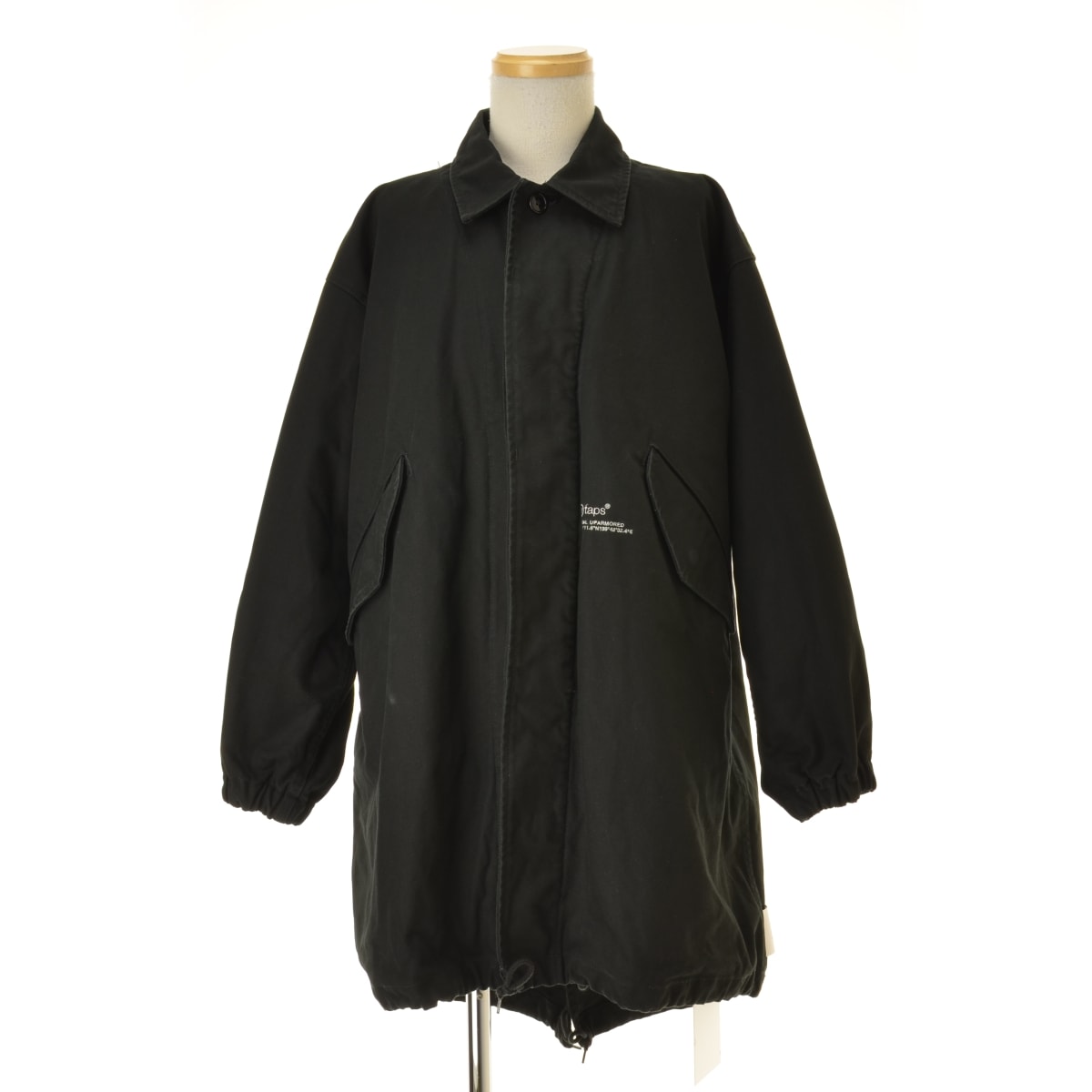 WTAPS Smock / Coat / Cotton Serge "Black"