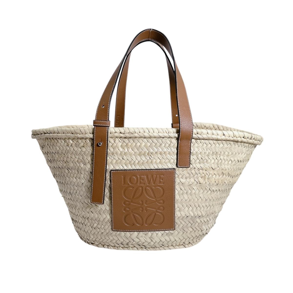 ロエベ LOEWE アナグラムロゴ A223S92XAX ラフィア トートバッグ