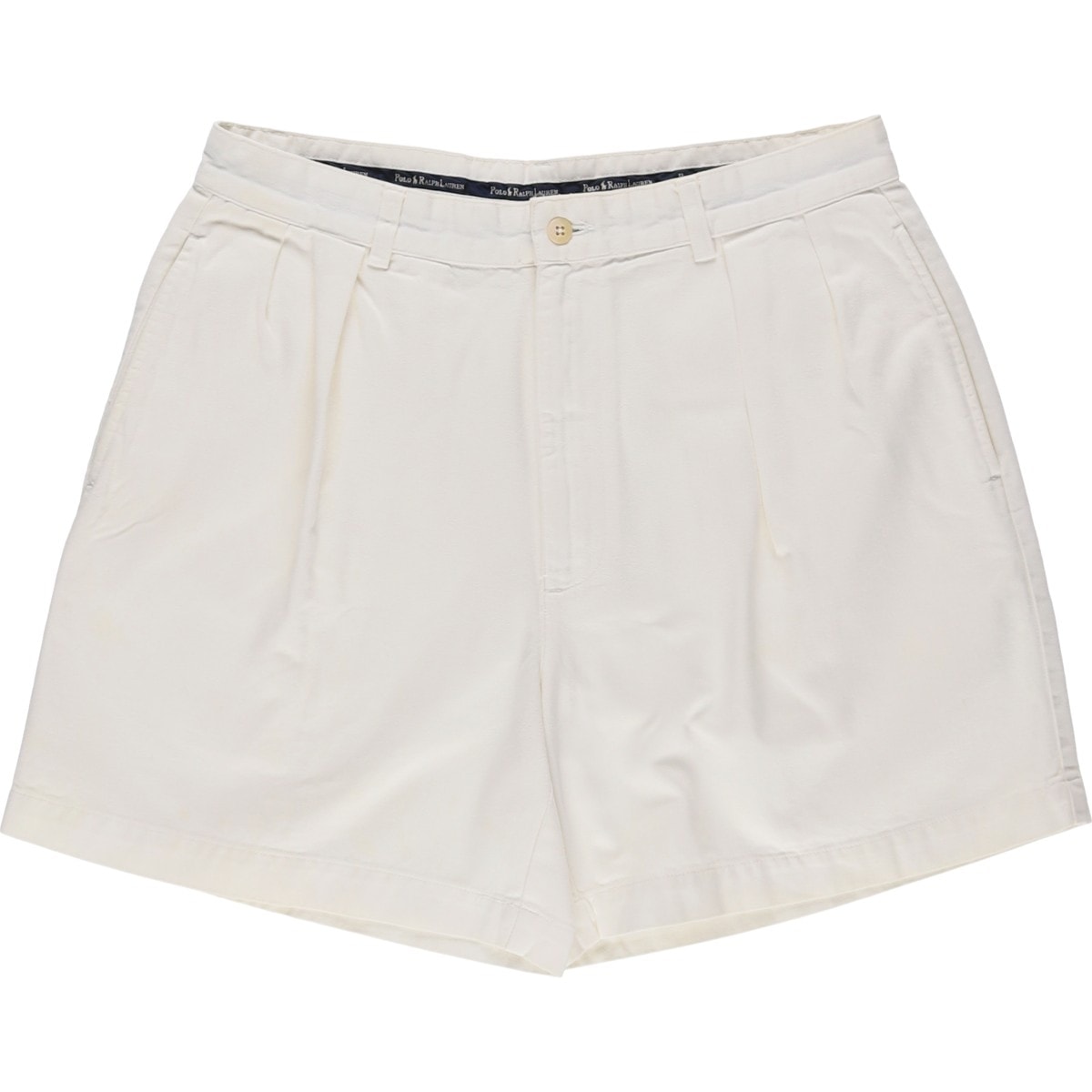 古着 ラルフローレン Ralph Lauren POLO by Ralph Lauren ANDREW SHORT ツータック チノショーツ ショートパンツ メンズw32相当/eaa625022