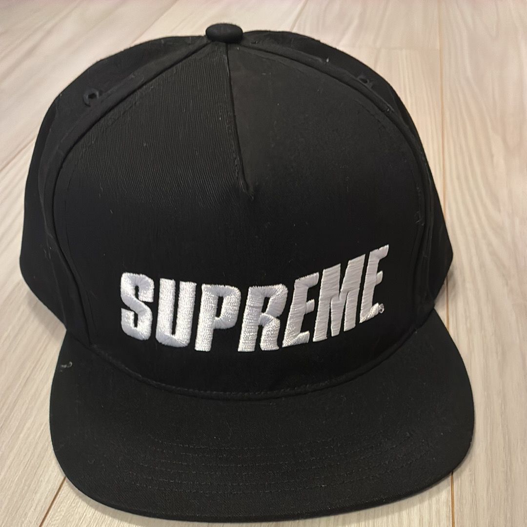 Supreme 16ss Black logo スナップバック