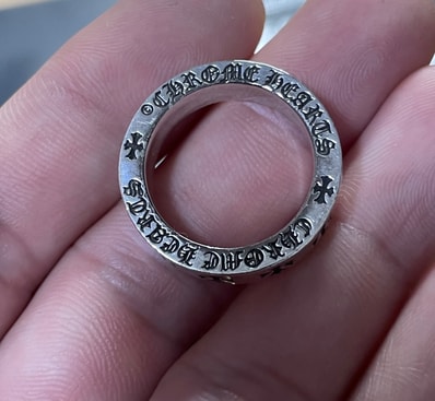 Chrome Hearts Spacer Ring 6mm CH Forever "Silver"