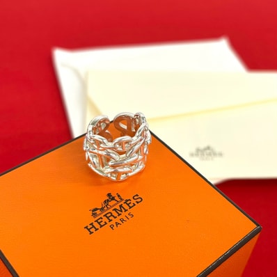 HERMES エルメス シェーヌダンクル アンシェネ GM リング シルバー925 リング・指輪 6号 シルバー
20104