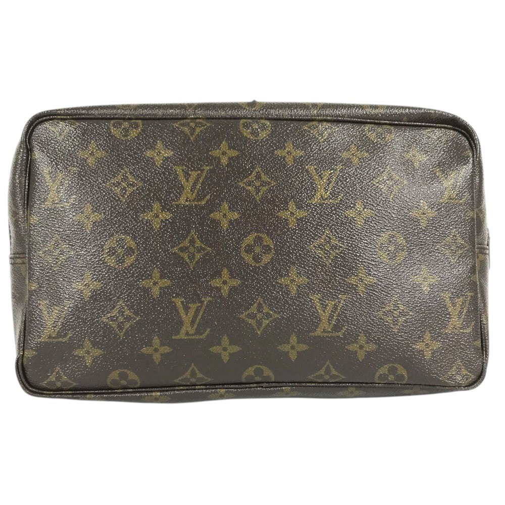 ルイヴィトン LOUIS VUITTON トゥルーストワレット28 トゥルーストワレット 28  M47522 モノグラム メイクポーチ 化粧ポーチ クラッチバッグ セカンドバッグ 化粧ポーチ モノグラムキャンバス ブラウン