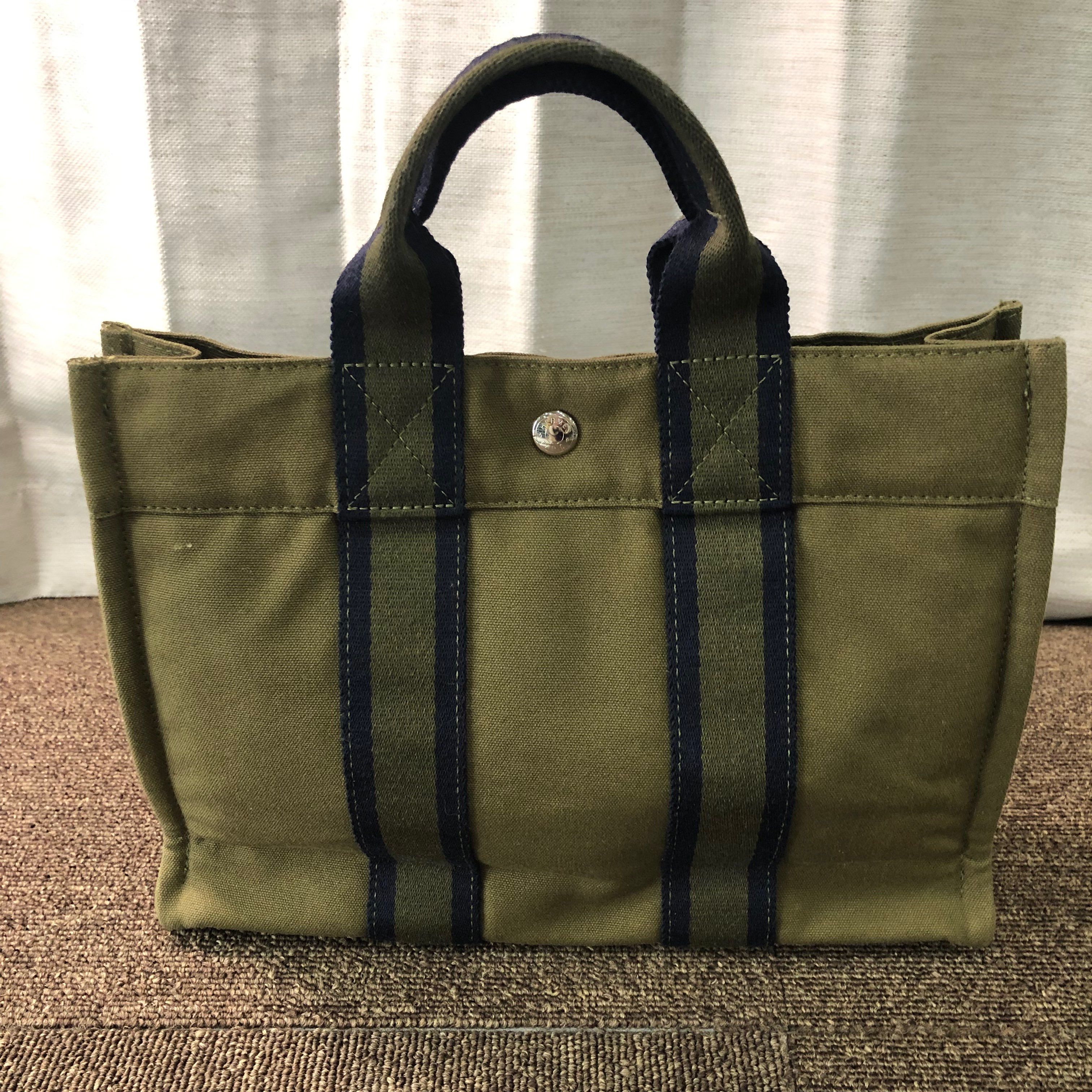 エルメス フールトゥ エールライン トートバッグ