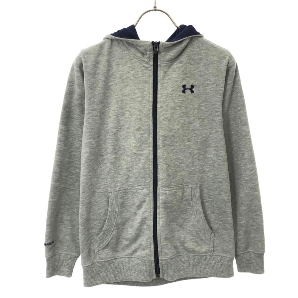 UNDER ARMOUR 長袖 スウェット ジップパーカー