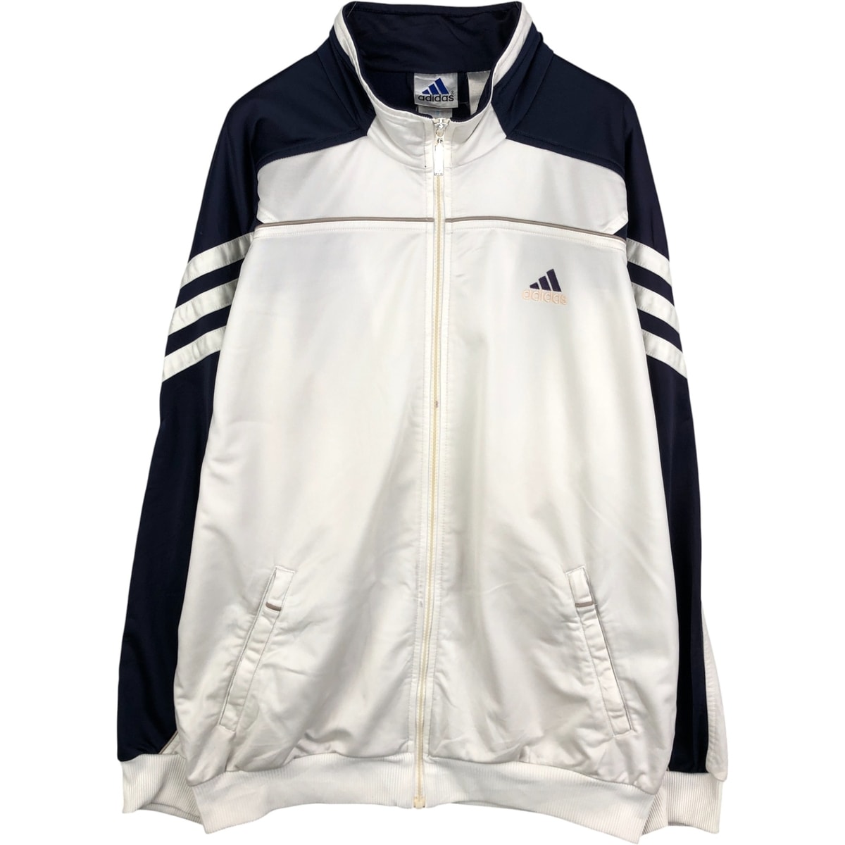 古着 90~00年代 アディダス adidas バックロゴ ジャージプルオーバー メンズXL相当/eaa595564