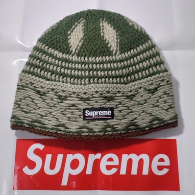 Supreme Diamond Beanie "Olive"