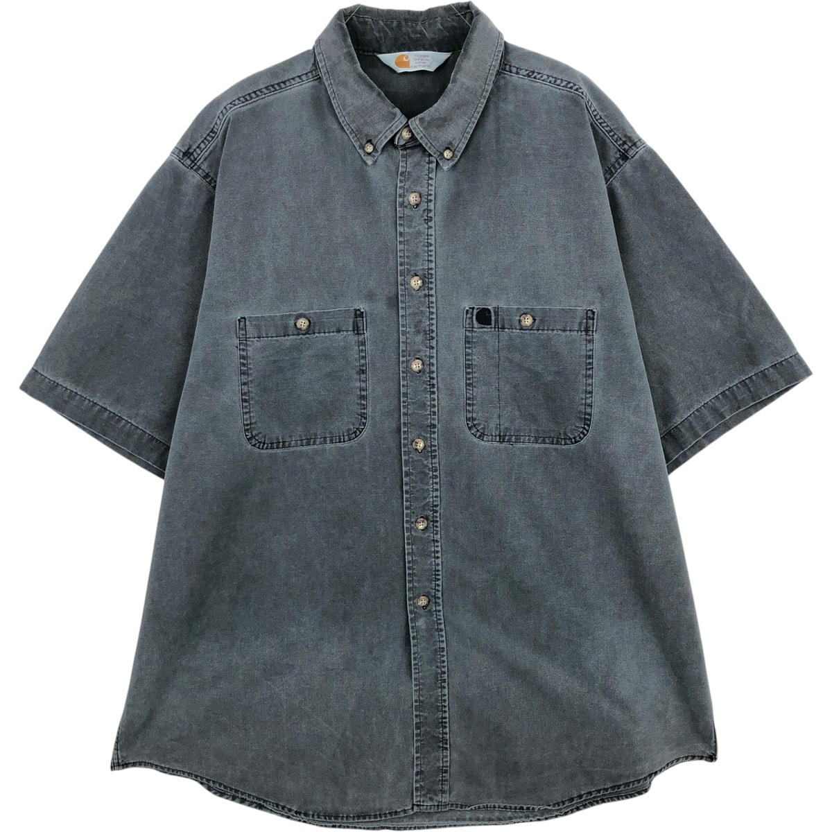 古着 カーハート Carhartt 半袖 ワークシャツ メンズXL相当/eaa637765