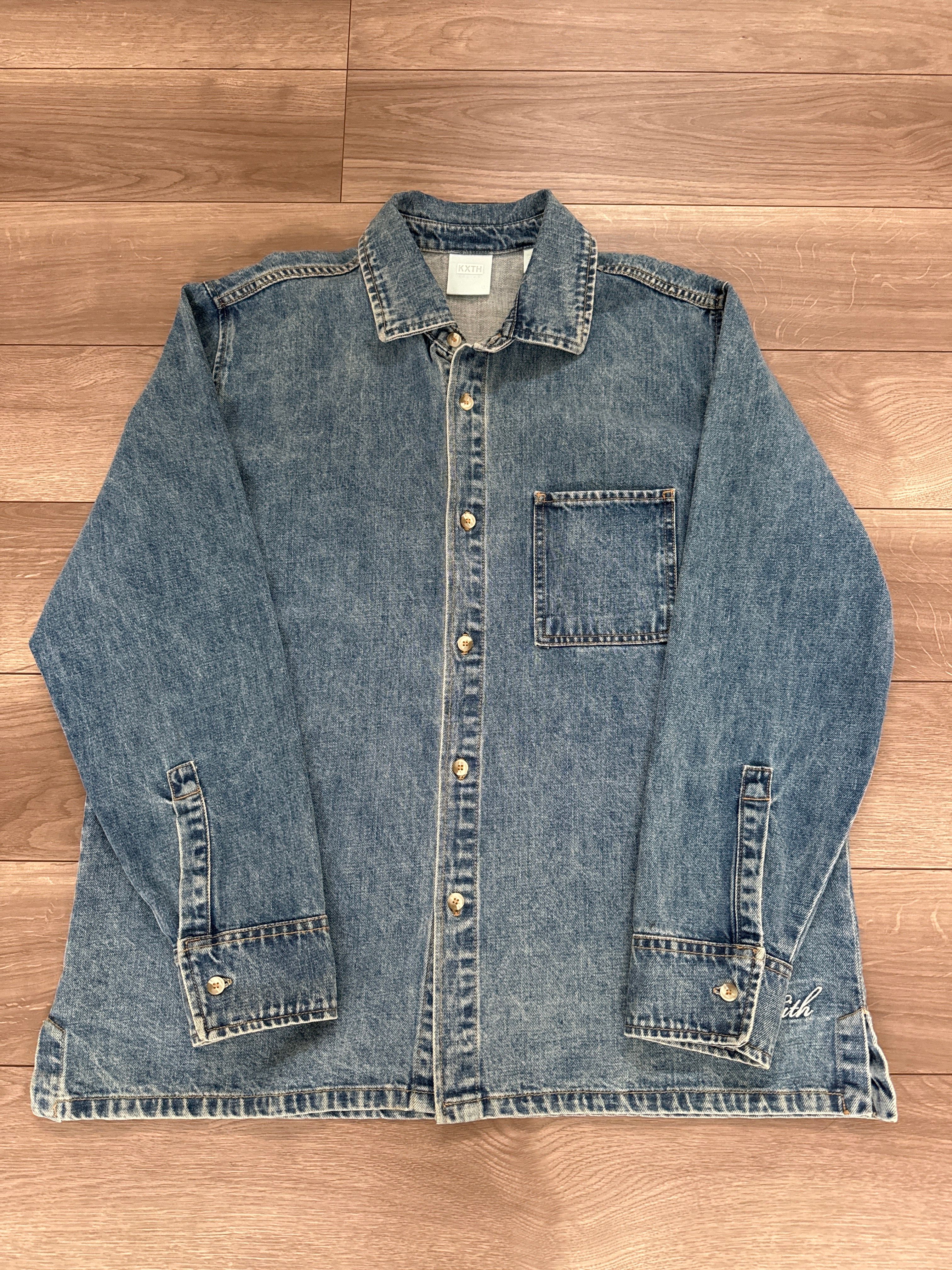 キス　KITH　シャツ　L　デニム　GINZA DENIM SHIRTS Kith Denim Ginza Shirt 