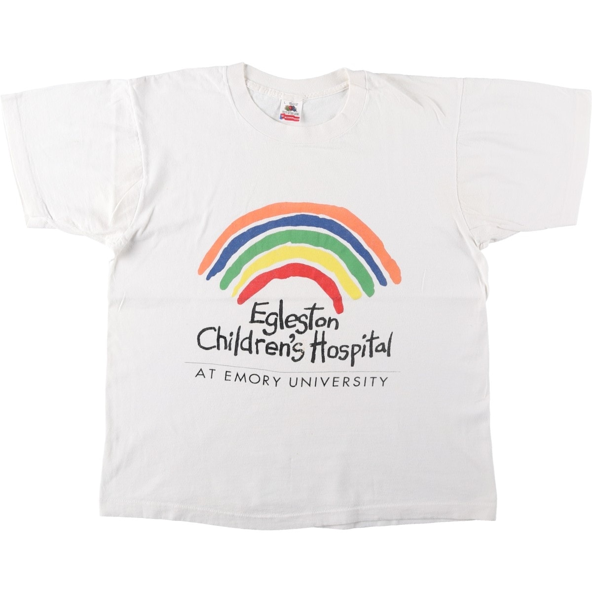 古着 90年代 フルーツオブザルーム FRUIT OF THE LOOM プリントTシャツ USA製 メンズL相当 ヴィンテージ/eaa661479