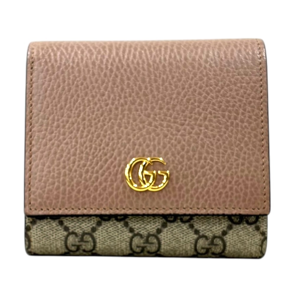 GUCCI GG Marmont Wallet "Dusty Pink"