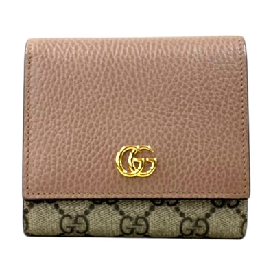 GUCCI GG Marmont Wallet "Dusty Pink"