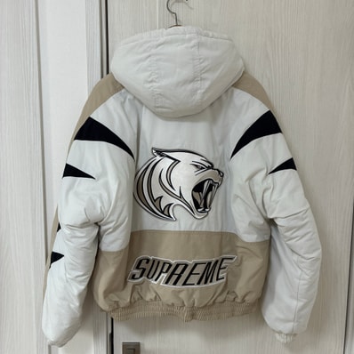 Supreme Wildcat Sideline Puffer Jacket "Grey"