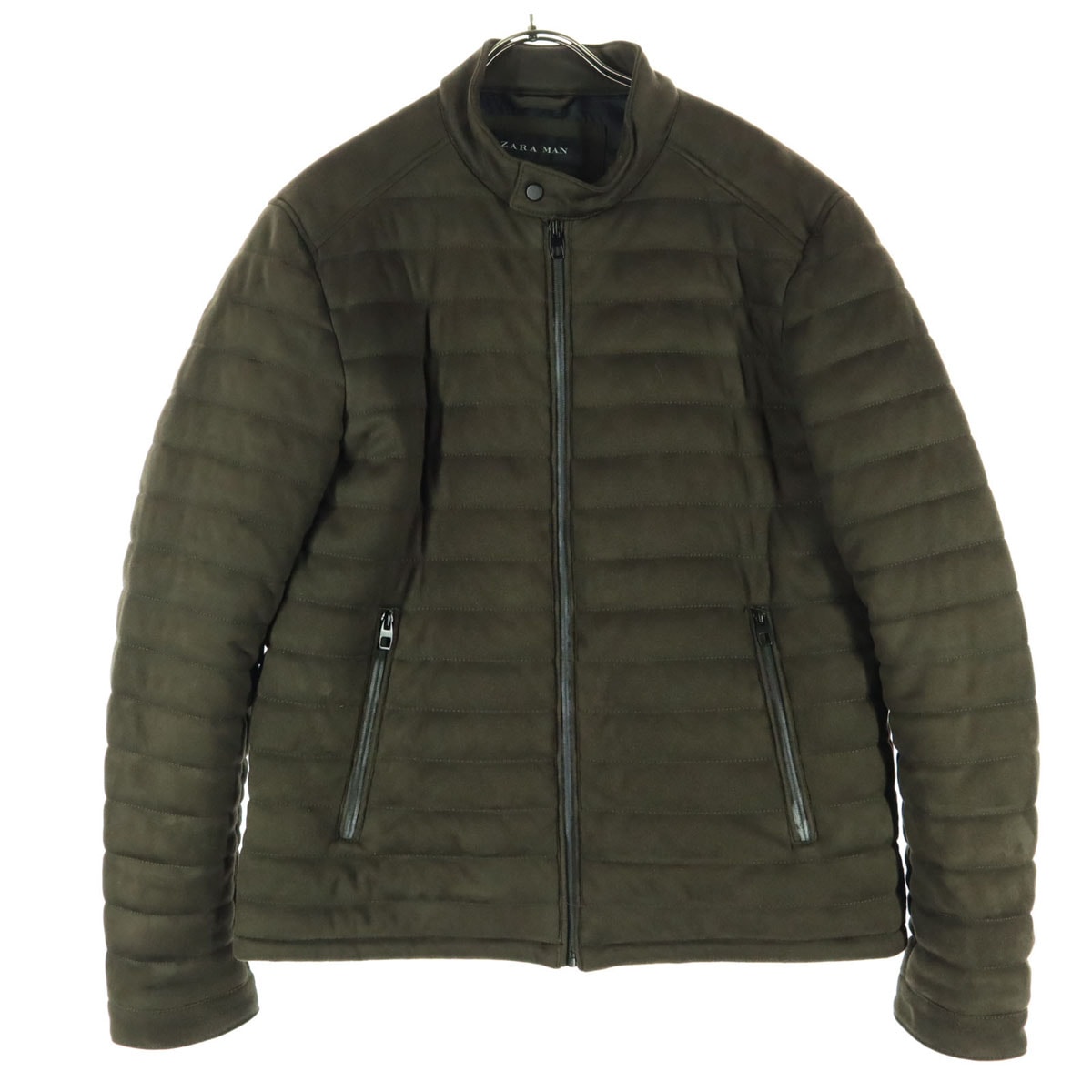 ZARA MAN ザラマン 中綿ジャケット XL ブラウン