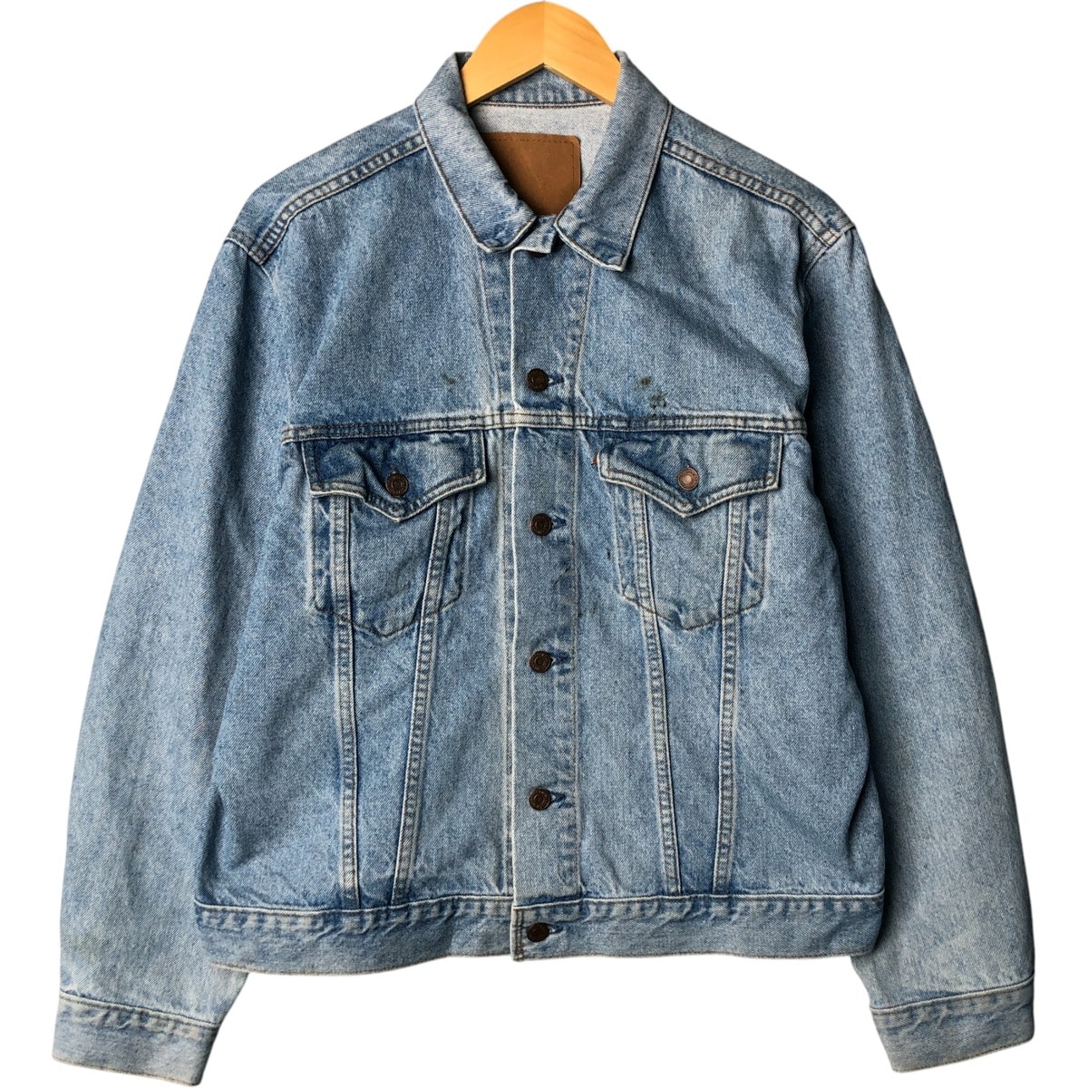 古着 90年代 リーバイス Levi's オレンジタブ デニムジャケット Gジャン メンズL相当 長袖 ヴィンテージ/eaa575634