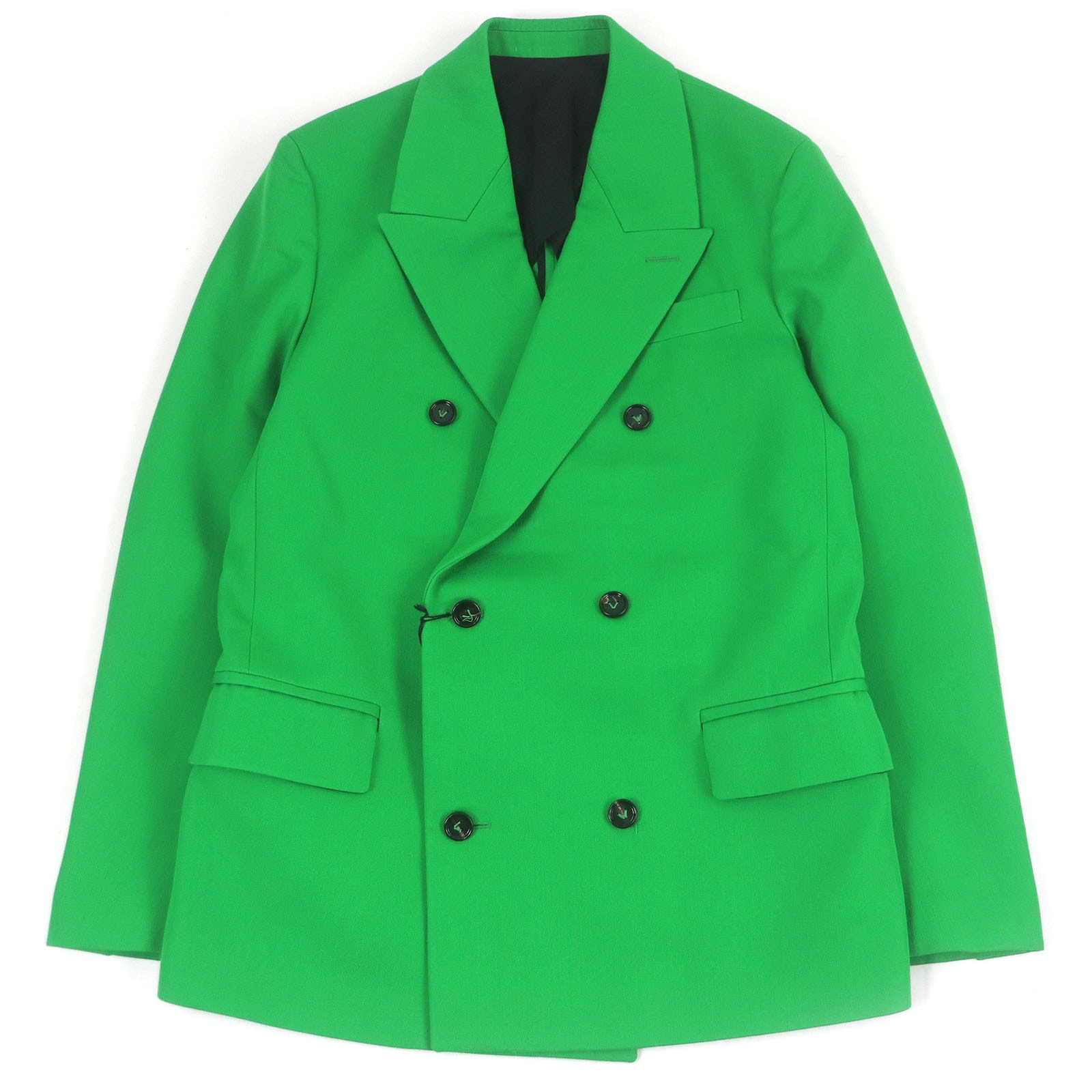 未使用品 ボッテガヴェネタ
 テーラードジャケット グリーン メンズ 44 668570