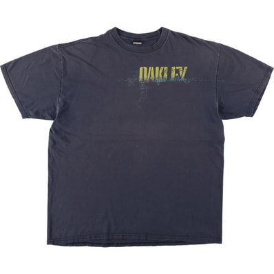 古着 00年代 オークリー Oakley ロゴプリントTシャツ メンズXXL相当/eaa640763