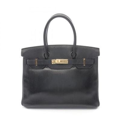 エルメス HERMES バーキン30 ハンドバッグ バッグ レザー ジョナサン C刻印(2018年製造) レディース ブラック系 【中古】