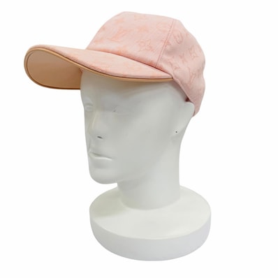 極美品 ルイヴィトン キャップ ビーマイ キャップ ピンク M77543