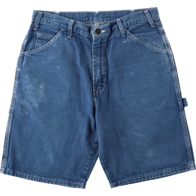 古着 ディッキーズ Dickies デニムペインターショーツ ショートパンツ メンズw33相当/eaa653333