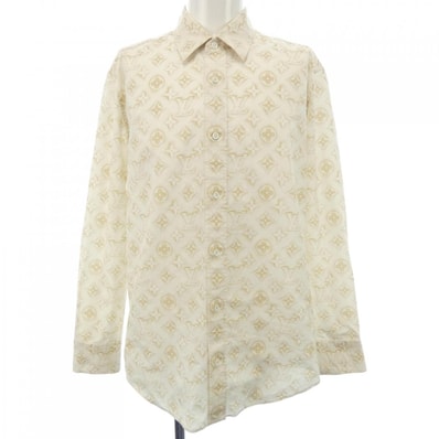 ルイヴィトン LOUIS VUITTON モノグラムロングスリーブコットンシャツ HPS33WZR6 シャツ