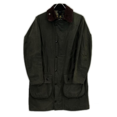 バブアー カーキ MWX0534SG91 BORDER ワックスコート 34