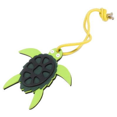 ロエベ 【美品】パウラズ イビザコレクション カメ バッグチャーム