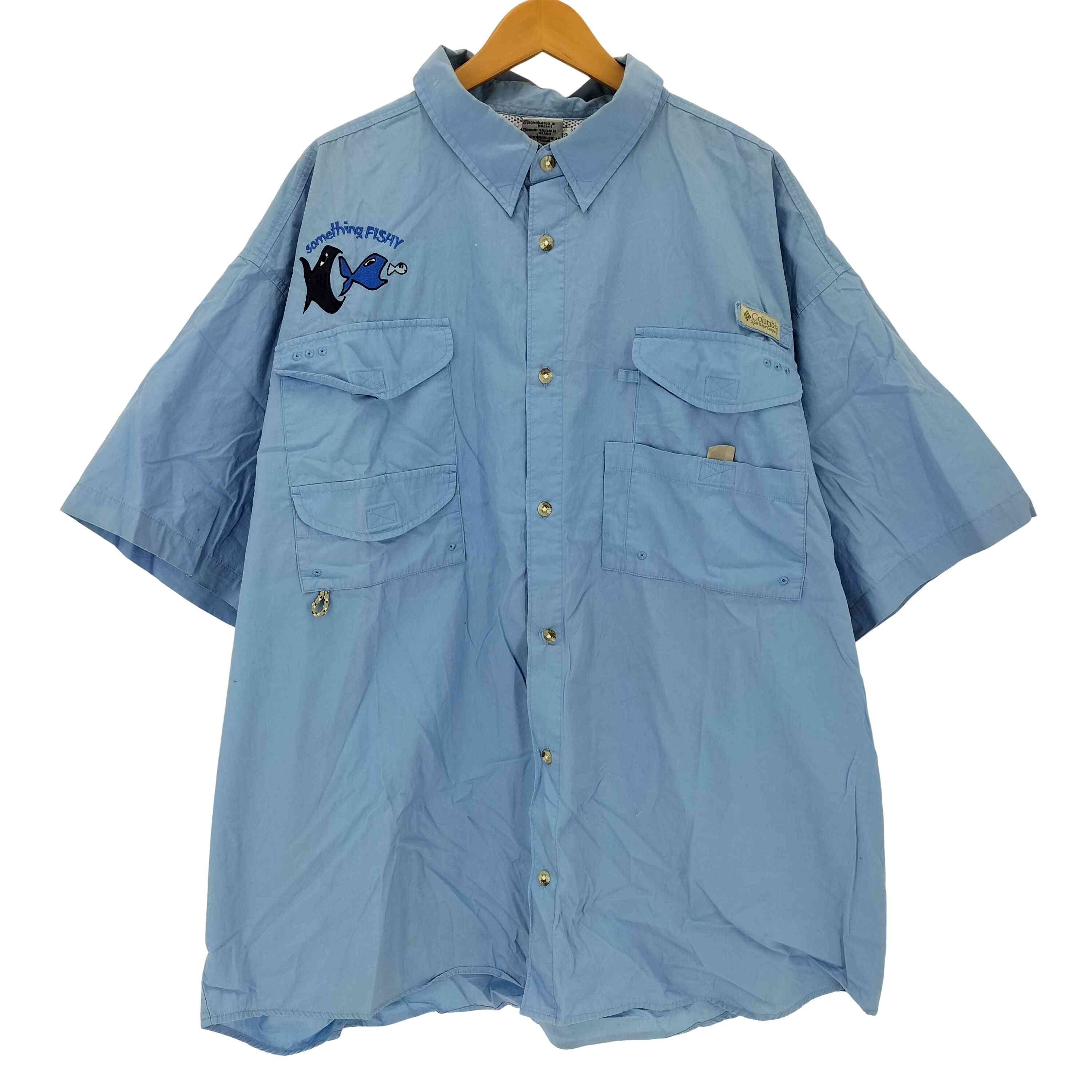 90-00s PFG 企業ロゴ フィッシングシャツ【1142866045470】