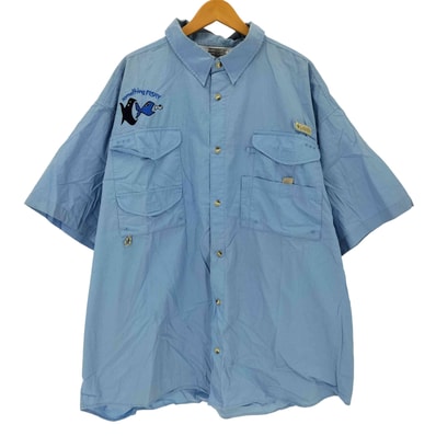 90-00s PFG 企業ロゴ フィッシングシャツ【1142866045470】