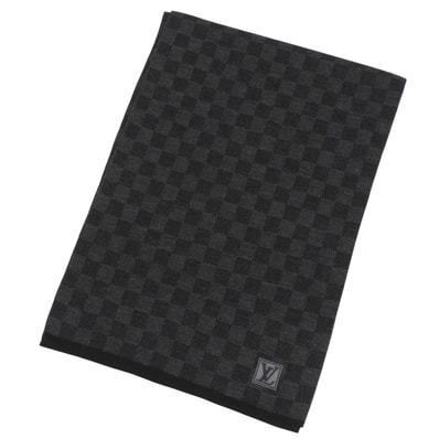 美品 ルイヴィトン マフラー エシャルプ プティ ダミエ M70028