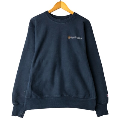 古着 00年代 チャンピオン Champion PREMIUM REVERSE WEAVE プレミアムリバースウィーブ BANNER&WITCOFF LTD アドバタイジング スウェットシャツ トレーナー メンズM相当/eaa607592