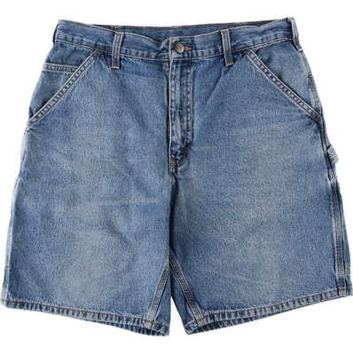 古着 カーハート Carhartt デニムペインターショーツ ショートパンツ メンズw34相当/eaa658792
