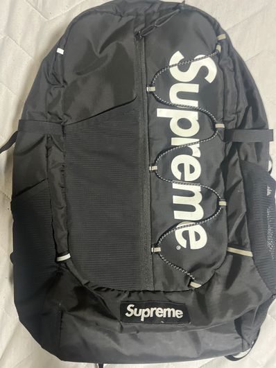 Supreme 2017SS Backpack "Black"
