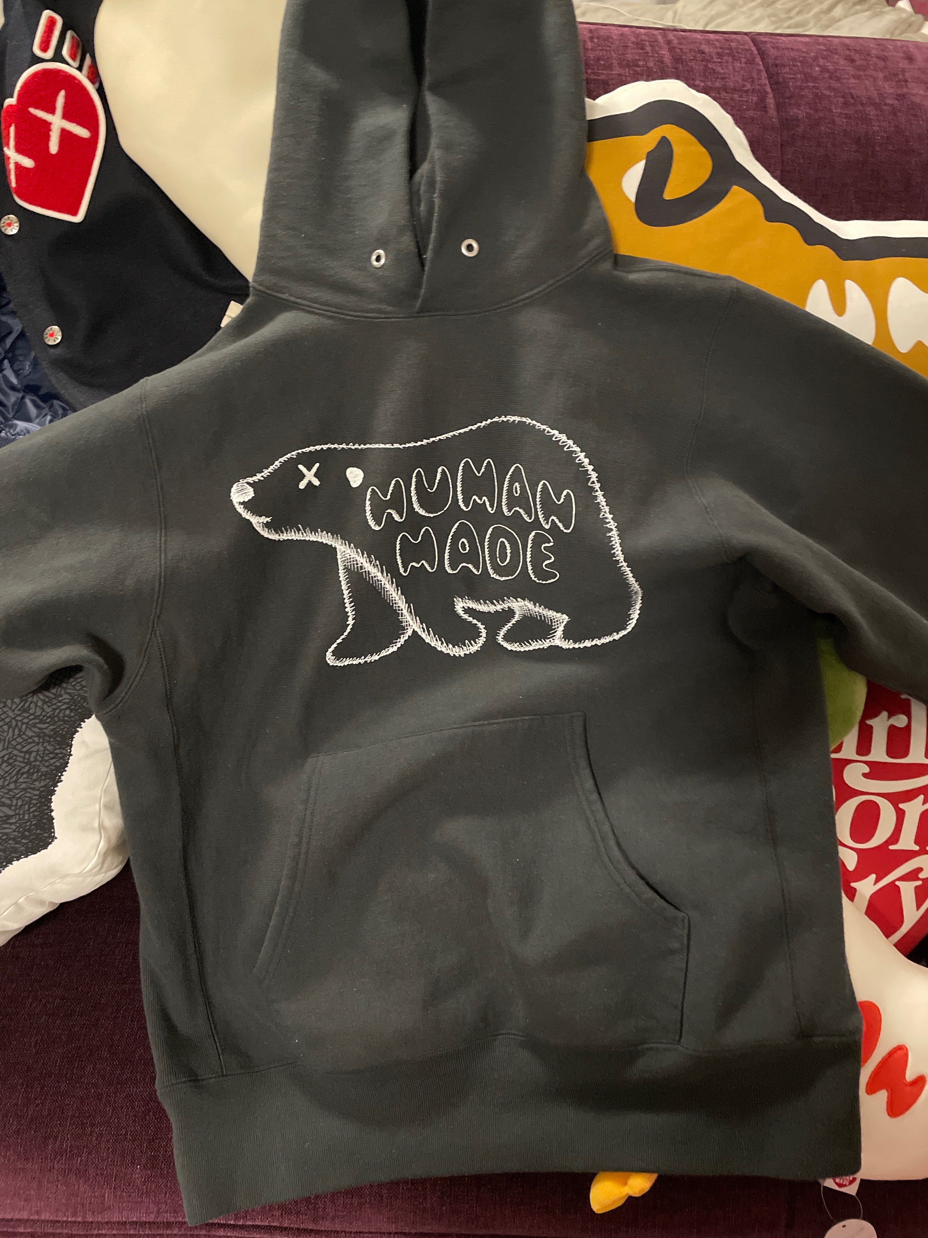 HUMAN MADE x KAWS HOODIE #2 "Black"