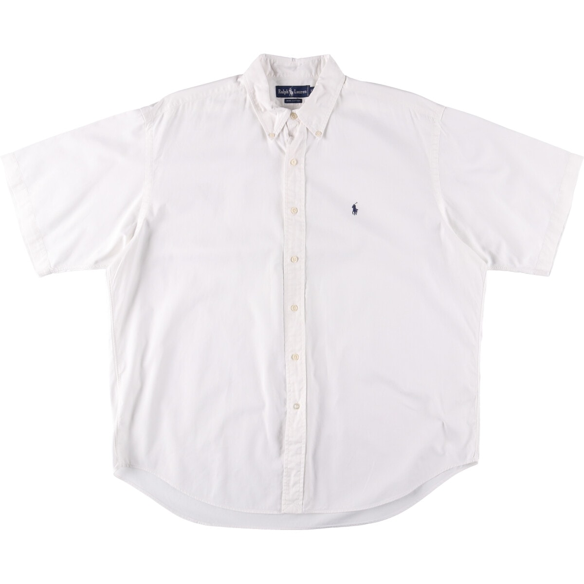 古着 ラルフローレン Ralph Lauren 半袖 ボタンダウンシャツ メンズXL相当/eaa562976