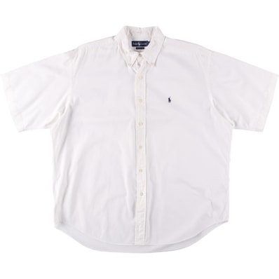 古着 ラルフローレン Ralph Lauren 半袖 ボタンダウンシャツ メンズXL相当/eaa562976