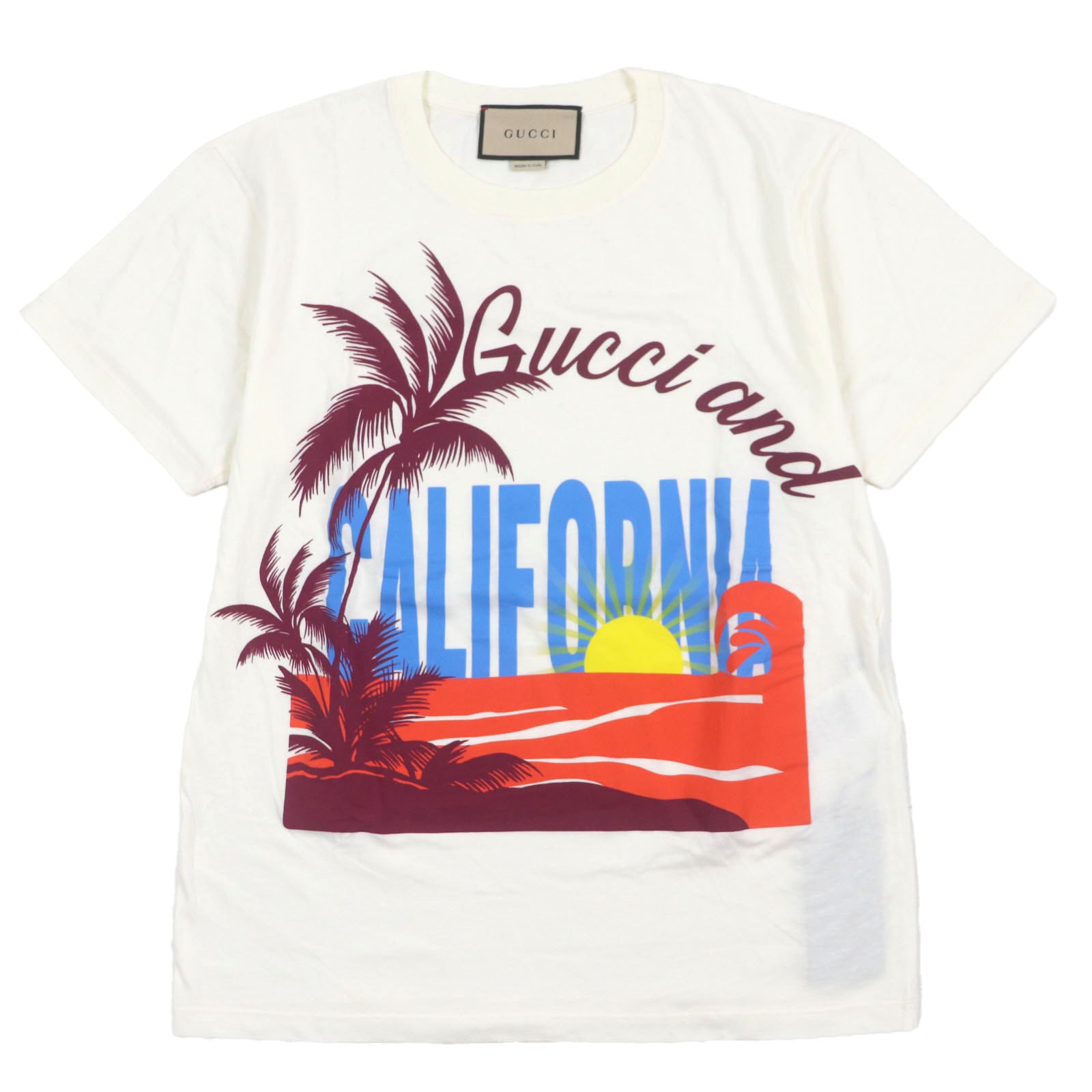 極美品 グッチ
半袖Tシャツ ホワイト メンズ XXS 615044