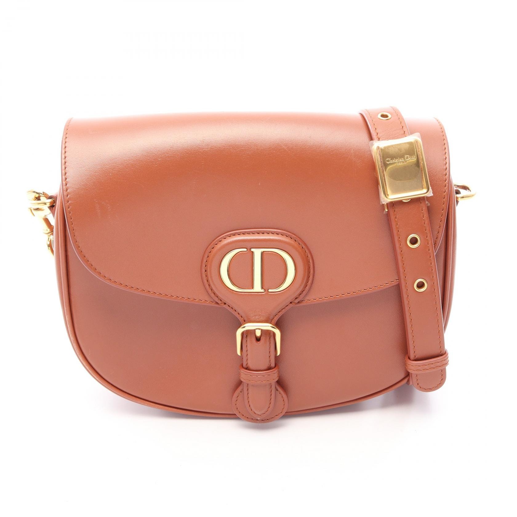 ディオール Dior DIOR BOBBY バッグ ミディアム ショルダーバッグ バッグ レザー レディース ブラウン系 M9319UBBN-M900 【中古】