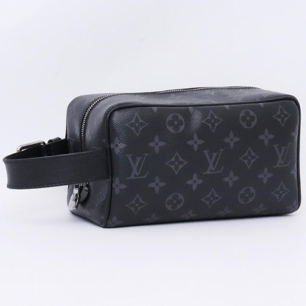 Louis Vuitton Locker Dopp Kit Monogram Eclipse
