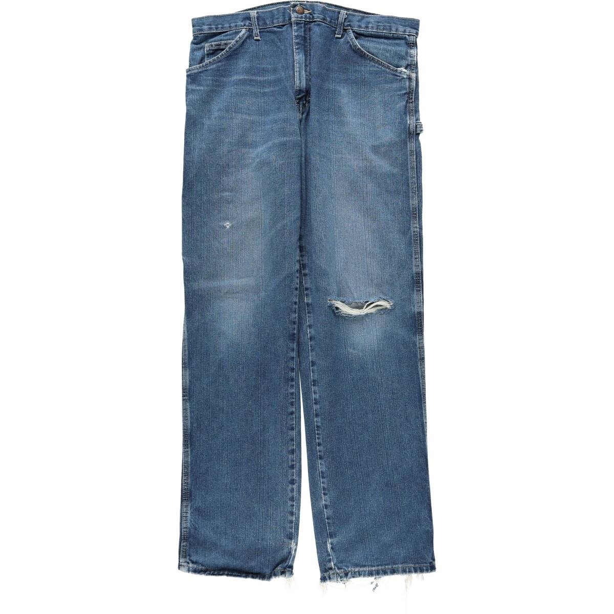 古着 ディッキーズ Dickies デニムペインターパンツ メンズw37相当/eaa664110
