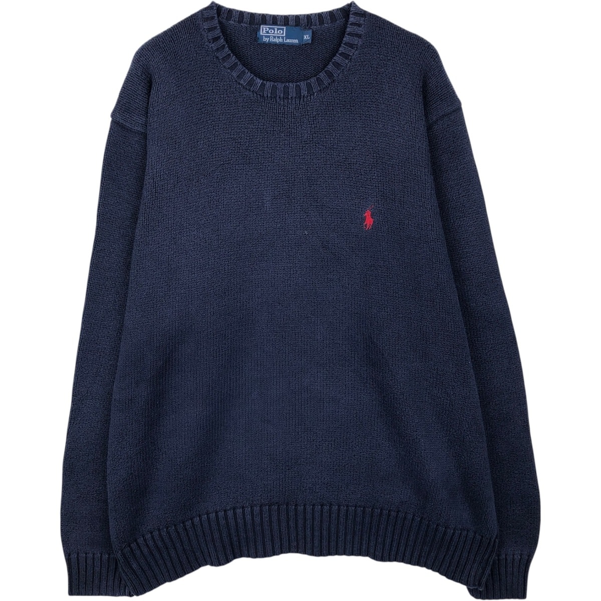 古着 ラルフローレン Ralph Lauren POLO by Ralph Lauren コットンニットセーター メンズXL相当/eaa637295