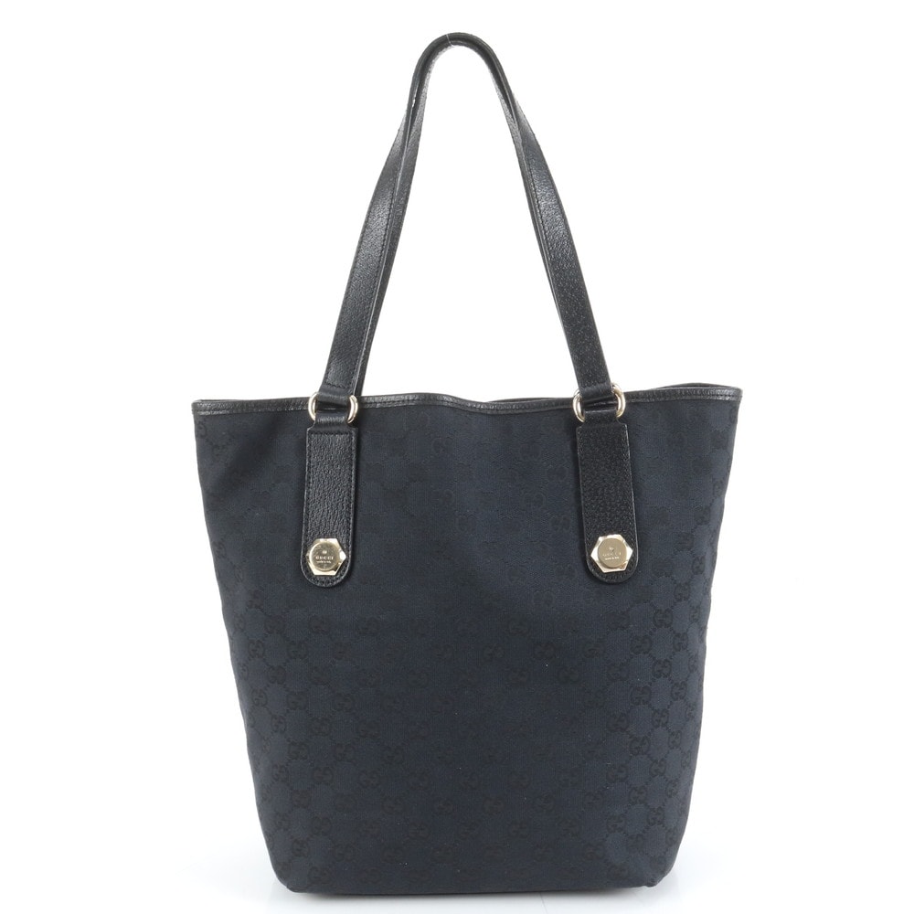 ■美品 グッチ GGキャンバス 153009 トート バッグ